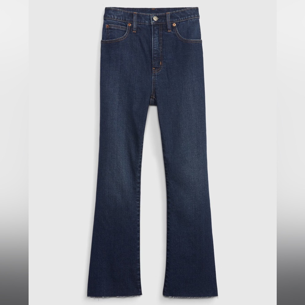 Gap High Rise Kick Fit Jeans